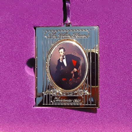 1999 White House Abraham Lincoln Ornament 1 1999 White House Abraham Lincoln Ornament