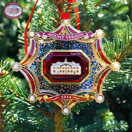 2014 Mount Vernon Christmas Ornament 1 2014 Mount Vernon Christmas Ornament