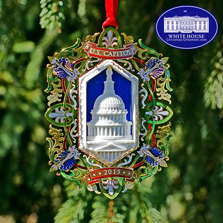 2015 United States Capitol Marble Ornament 1 2015 United States Capitol Marble Ornament