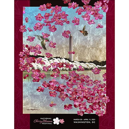 2021 National Cherry Blossom Festival Poster 1 2021 National Cherry Blossom Festival Poster