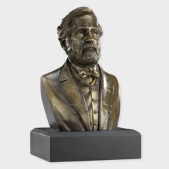 Robert E. Lee 6 Inch Bronze Bust