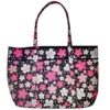 Cherry Blossom Festival Quilted Tote Bag