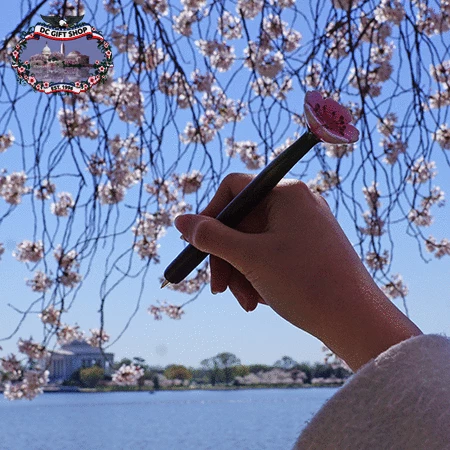 Pink Cherry Blossom Flower Pen 1 Pink Cherry Blossom Flower Pen