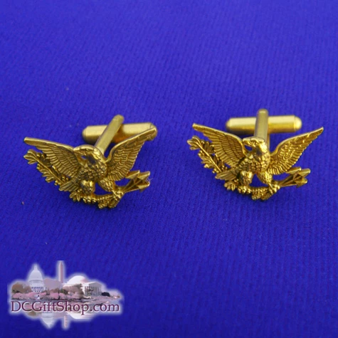 Gold Eagle Cufflinks 1 Gold Eagle Cufflinks