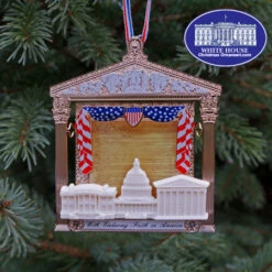 Enduring Faith In America Ornament