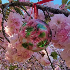 First Lady Helen Taft Glass Ornament