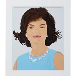 First Lady Jacqueline Kennedy Portrait By Meneese Wall
