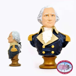 George Washington Bobblehead Bust