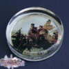 George Washington Crossing The Delaware River Paperweight