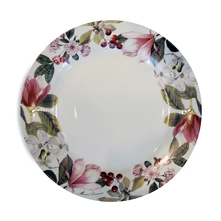 Martha Washington Garden Charger Plate 1 Martha Washington Garden Charger Plate
