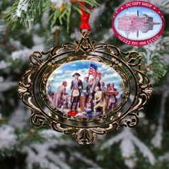 1994 George Washington Laying The Capitol Cornerstone Ornament