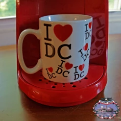 I Love DC Coffee Cup