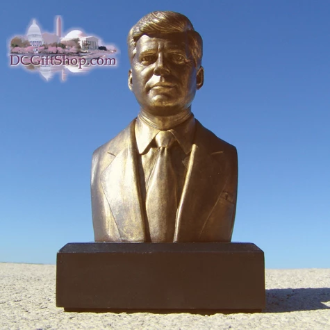 John F. Kennedy 6" Bronze Bust 1 John F. Kennedy 6" Bronze Bust