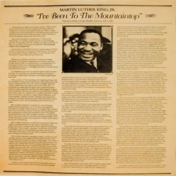 MLK "I've Been To The Mountaintop" Print Document