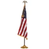 Official Embroidered 3' X 4' Rayon U.S. Display And Parade Flag