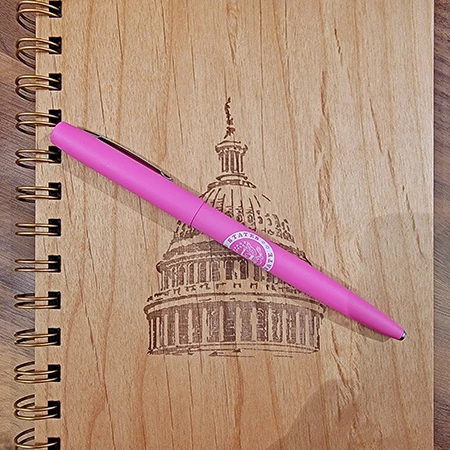 Official Pink Senate Pen 1 Official Pink Senate Pen