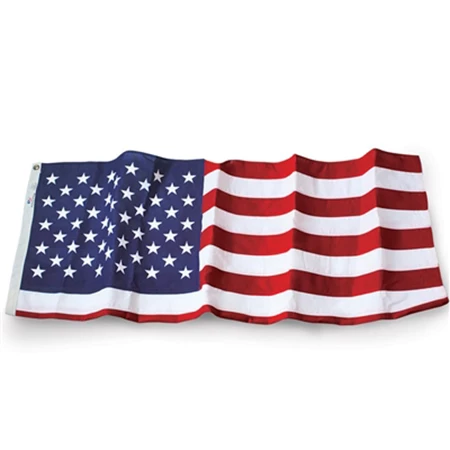 Outdoor Embroidered Polyester U.S. 3' X 5' Flag 1 Outdoor Embroidered Polyester U.S. 3' X 5' Flag