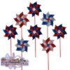 8 Piece Patriotic Pinwheels