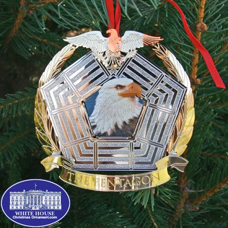 Commemorative Pentagon Ornament 1 Commemorative Pentagon Ornament