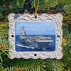 USS Gerald R Ford Aircraft Carrier Holiday Ornament